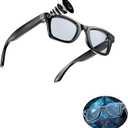 AI Smart Glasses with Camera, 8MP HD AI Smart Glasses, 1920P Video Recording Glasses with Voice Assistant,Real Time Translation, Voice Assistant, Open-Ear Audio for Travel, Meetings & Vlogging