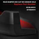 52156-AK010 Left Driver Side Rear Bumper End Cap w/o Sensor Hole For 2024-2025 Toyota Tacoma, Rear Bumper Corner Cover