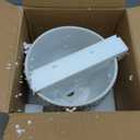 6.9 Inch Plant Pot with Drainage Hole and Saucer Ceramic Planter for Indoor Plant Flower Pot for Orchid Succulents Plants White