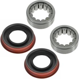 TRQ Wheel Bearing & Seal Rear LH & RH PAIR for GM Hummer Isuzu Saab Pickup Truck