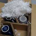 AmorArc 16oz Coffee Mugs Set of 6, Large Ceramic Coffee Mugs for Man, Woman, Dad, Mom, Modern Coffee Mugs Set with handle for Tea/ Latte/ Cappuccino/ Milk/ Cocoa. Dishwasher&Microwave Safe, Multi