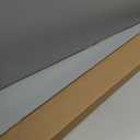 LazBlinds No Drill Zebra Blinds for Windows 36" W x 64" H, Grey