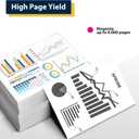 APRONE C500 C505 106R03867 High Capacity Toner Cartridge | Compatible for Versalink C500 C505 C500N C505N C500DN C505DN Printer (9000 Pages, Magenta )