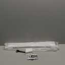 No Tools No Drill Cordless Mini Blinds 23" Wx 48" H, 1" L-Shaped Blades, Horizontal Vinyl Blinds for Indoor Windows, White