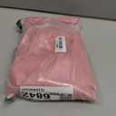 SpaceDresser Sheer Voile Window Treatment Rod Pocket Curtain Panels for Kitchen Bedroom Living Room Drapes Sunlight Filtering Privacy Semi Home Decor Assorted Colors Sizes (Blush, 52 W x 63 L)