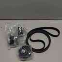 Serpentine Drive Belt Tensioner Idler Pulley Kit Compatible with BMW X3 X5 128i 325i 325xi 328i 328xi 330i 330xi 525i 525xi 528i 528xi 530i 530xi, 3.0L L6, 2006-2013, Replace# ADK0022P 11287535860