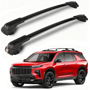 Upgraded Roof Rack Cross Bars Compatible with Chevy Traverse 2022-2026, Lockable Crossbars Heavy Duty Aluminum for Rooftop Cargo Luggage, Kayak, Snow Board