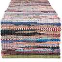 DII Handmade Chindi Tabletop, Reversible and Machine Washable, Table Runner, 14x72, Multicolor