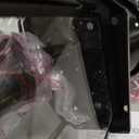 Kalium Outdoor Post Lights, 3 Light Lamp Post Light Fixture Hardwired with Clear Beveled Glass, 23" Large Waterproof Lamp Pillar Fixtures for Yard Pathway Porch Patio 60W Matte Black (3-Light-Black (NO Dusk to Dawn))