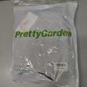 PRETTYGARDEN Women's 2025 Summer Long Sleeve Henley T Shirts Ribbed Knit Button Slim Fitted Basic Casual Going Out Fall Tops (Brown, XL)