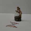 Yiosax Garden Fairy Statue Outdoor Decor-Solar Flower Fairy Figurines-Garden Fairies Statues Decoration for Outside Lawn Yard Patio,Garden Ornament Gift,Tall 11.8 Inches