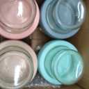 4 Pack Overnight Oats Containers with Lids and Spoons, 20 oz (16+4) Overnight Oats Jars, Glass Mason Jars with Dry and Wet Separation for Oatmeal Salad Yogurt, Dual-Layer Yogurt Containers with Lids