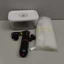 ZWILLING Fresh & Save Vacuum Sealer Machine Starter Set with Airtight Food Storage Container Glass, Sous Vide Bags, Meal Prep