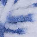 3 x Bernat Baby Blanket Yarn, 3.5 oz, Gauge 6 Super Bulky, Little Denim Print