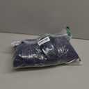 Bare Home Queen Bed Skirt - 15-Inch Tailored Drop Easy Fit - Bed Skirt for Beds - Center & Corner Pleats (Queen, Dark Blue)