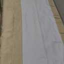 Sun Zero Belize 1-Pack Magnetic Closure Pleated Look Theater Grade 100% Blackout Back Tab Curtain Panel Pair, 52" x 84", Cream