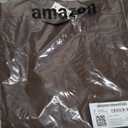 Amazon Essentials Men's Classic-Fit Wrinkle-Resistant Pleated Chino Pant (Big & Tall) (32W x 28L, Brown)