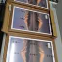 12x18 Poster Frame, Display Pictures 11X17 with Mat or 12x18 Without, Wall Hanging Frames, Rustic Brown, 3 Pack