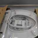 Brondell Bidet Toilet Seat, Non-Electric Swash Ecoseat, Fits Elongated Toilets, White - Dual Temperature, Dual Nozzle System - Bidet with Easy Installation