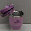 STANLEY IceFlow 2.0 Flip Straw Tumbler with Handle 20 oz | Twist On Lid and Flip Up Straw | Leak Resistant Water Bottle | Insulated Stainless Steel | BPA-Free | Lilac