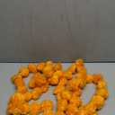 KRATI EXPORTS 5 Feet Indian Marigold Garland for Decoration, Artificial Marigold Flowers for Diwali Halloween Day of Dead, Día de Los Muertos, Indian Wedding Flower Decoration (Orange) 5 PCS