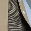 AggAuto 47"x16" ABS Plastic Universal Car Grill Mesh, Automotive Grille Insert Bumper Honeycomb Hole 11x30mm Hex Grids Black