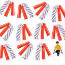 ArtCreativity 84 Inch Nylon Ropes for Kids - Pack of 12 - Durable Jump Ropes with Plastic Handles - Healthy Indoor and Outdoor Skipping Activity, Party Favors, Gifts for Boys and Girls