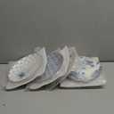 Small Ceramic Salad Plates Set of 4, 7 Inch (13oz) Japanese Appetizer Plates for Sushi Snacks, Dessert Plates for Cake Fruit, Blue & White Dinnerware, Microwave Dishwasher Safe