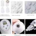 Mini 17 Diamond Microdermabrasion Skin Peeling Digital Beauty Device Facial Pores Blackhead Remover Cleaner Machine with 6 Blackhead Remover Heads Skincare Tool