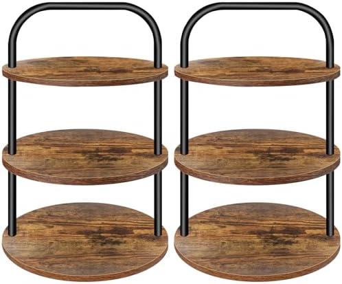 Cupcake Stand, Wooden Cupcake Stand for 100 Cupcakes 3 Tier Large Dessert Table Display Set Cupcake Tower Tiered Tray Stand Serving Tray for Party Supplies Vendor Display Farmhouse Decor