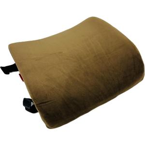  Lumbar Back Cushion and Non Slip Seat Cushion (Brown, Lumbar Cushion)