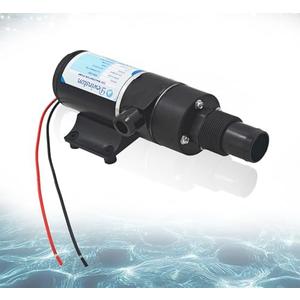 Dewinston 12V Macerator Pump Compatible with Jabsco 18590-2092, 12 GPM Waste Pump with Self-Priming, Run-Dry Protection, for RV, Marine, Boat, Toilet, Kitchen Drain