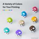 DEEPLEE PLA Basic 1.75mm 3D Printer Filament, 3D Printing Filament with Dimensional Accuracy +/- 0.02 mm, Neatly Wound, No Clogging, Best for Beginners, Fits for Most FDM 3D Printers 1KG Black