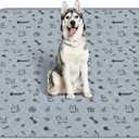Extra Large 72"x72" Washable Pee Pads for Dog Super Absorbent, Reusable Pee Pads Non-Slip Waterproof Pet Training Mats for Playpen, Crate, Floor, Incontinence, Housebreak
