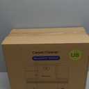 COCEAN Multi-Purpose Portable Carpet and Upholstery Cleaner, Carpet Cleaner Machine Powerful Suction Spot Cleaning, Deep Stain Cleaning for Carpet, Pets, Couches, Car Seats, with Dual Size Brush Head (White)