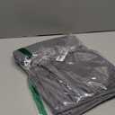 Charcoal Grey Linen Back Tab Curtains 84 Inch Length for Living Room -2 Panels Hook Belt Pleated Drapes Pocket Light Filtering Neutral Modern Farmhouse Privacy Semi Sheer Bedroom Curtains,Dark Gray