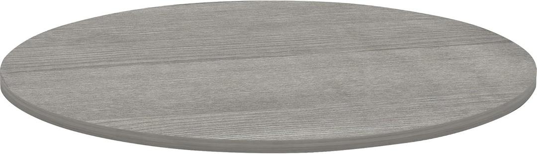 Lorell Weathered Charcoal Round Conference Table