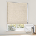 LazBlinds No Drill Cordless Roman Shades, 23'' W x 48'' H, Beige