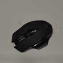 INPHIC Wireless Mouse Rechargeable, [Battery Level Visible], Silent Click USB 2.4G Cordless Mouse for Laptop PC Computer Tablets, 6 Buttons, 2400DPI 4 Adjustment Levels, Black