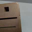 Shun Angled Knife Block, 8 Slot Wooden Knife Holder, Made from Genuine Dark-Stained Wood, Kitchen Storage for Professional and Home Chefs