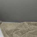 GORILLA GRIP Bath Rug Mat 30x20 Thick Soft Absorbent Chenille, Quick Dry Microfiber Mats, Rubber Backing Machine Washable Shower Floor Rugs, Bathmat Runner, Bathroom Home Decor Accessories Ivory Cream