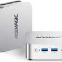 ACEMAGIC V1 Mini PC Computers, Intel Twin Lake N150(Turbo 3.6GHz), 16GB DDR4 RAM 1TB M.2 SSD Mini Desktop Computer, 4K HDMI DP/2xUSB3.2 WiFi6/BT5.2, VESA GbE, HTPC/Business Office Micro Pc