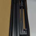 Putros Over The Table Rod Stand with Clamps Black 13"-42'' Tall 29"-98" Length Adjustable Metal Table Arch Hanging Rod Stand for Party Wedding Anniversary Christmas Decoration