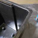 Mueller Janska M-Resin Heavy Duty Tall Planter, Indoor/Outdoor Grande Plant, Tree, Flower Pot, 2-Piece Set, 24, Modern Design, Built-in Drainage, Dark Gray (24 x 11.5")