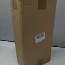 goldenwarm Matte Black Passage Door Knob - Stylish Interior Closet Door Handle for Hallway & Closet Doors, Adjustable Latch, Easy Installation, 5 Pack