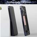 Incell Screen Replacement for Samsung Galaxy A55 5G SM-A556V SM-A556B LCD Display Screen SM-A556B/DS SM-A556E SM-A5560 Touch Screen Digitizer AssemblyRepair Kits (Black,No Fingerprint)