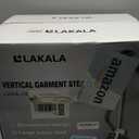 LAKALA Garment Steamer for Clothes, 30-Second Instant Heat-Up, 2.5L Water Tanks, with Pant Clips & Dual Hanger, Powerful Handheld, 4-Stage Adjustable Height, Standing Floor Steamer Wrinkle Remover