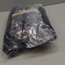 QMZ Wedding Guest Dresses for Women Have Pockets Cocktail Dress Ruffle Sleeve A Line Evening Party Formal Dresses for Women-Navy Blue-3XL