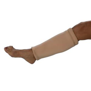 DermaSaver Shin Tube  Protective Leg Sleeve for Skin Tear & Pressure Relief  Breathable, Soft & Comfortable  Large (1519")