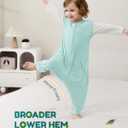HOMEAL Toddler Sleep Sack with Leg, Sleep Sack with Feet, Baby Sleep Sack 12M-7T (3T-5T, Sage)